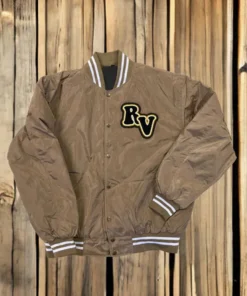 Rodeo Vegas Unisex Brown Bomber Jacket