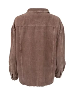 Women Rodeo Cowgirl Purple Corduroy Jacket