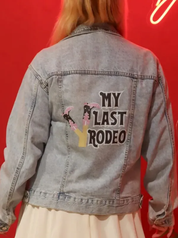 My Last Rodeo Blue Denim Jacket My Last Rodeo Blue Denim Jacket