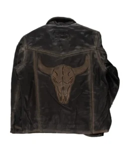 Teton Ridge Brown Distressed Leather Jacket