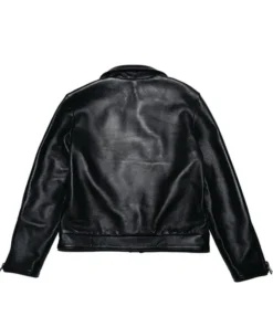 Chesapeake Bay River Western Black Leather Jacket