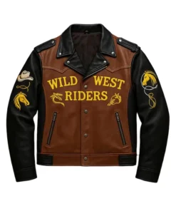Rodeo Wild West Riders Western Biker Jacket