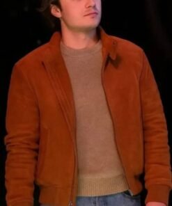 Stranger Things S5 Joe Keery Brown Jacket