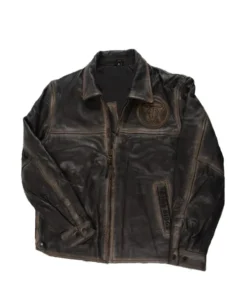Teton Ridge Brown Distressed Leather Jacket
