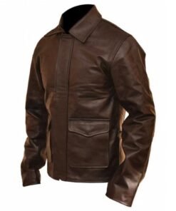 Indiana Jones Harrison Ford Brown Leather Jacket