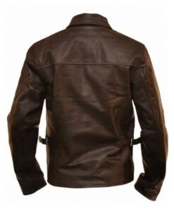 Indiana Jones Harrison Ford Brown Leather Jacket