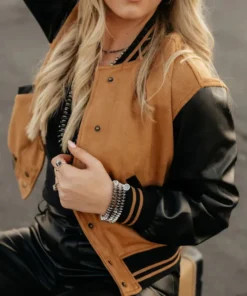 Women Rodeo The Hattie Brown Wool Jacket