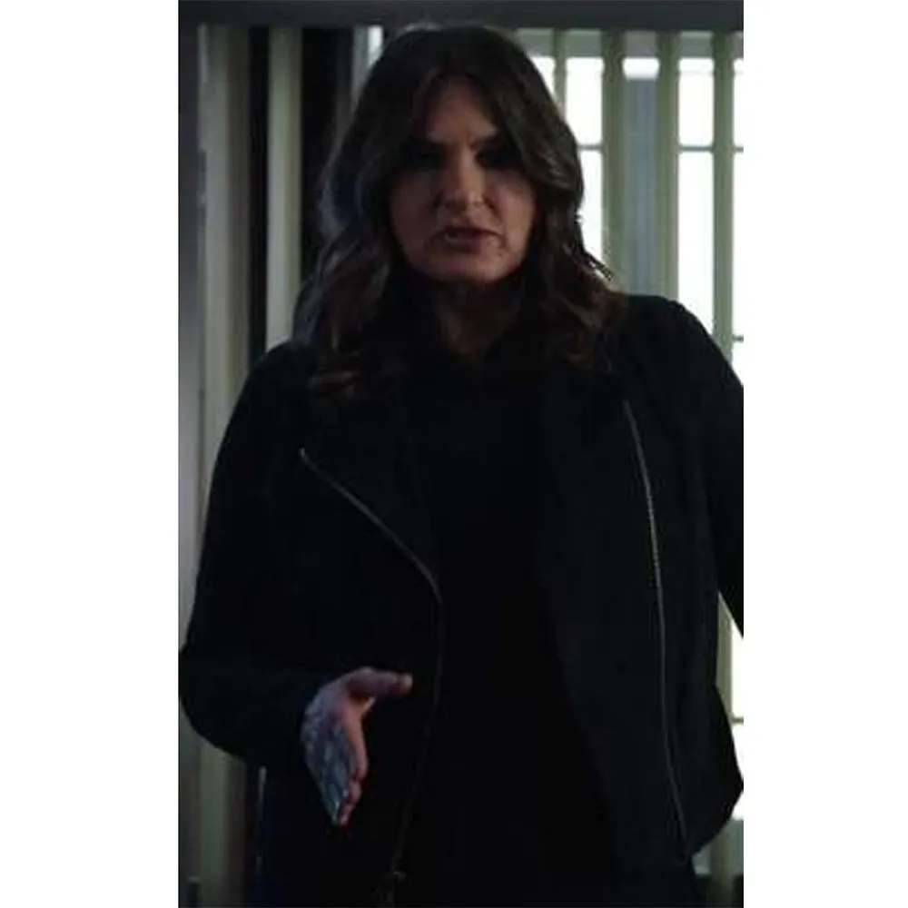 Law & Order SVU Mariska Hargitay Suede Jacket Law & Order SVU Mariska Hargitay Suede Jacket