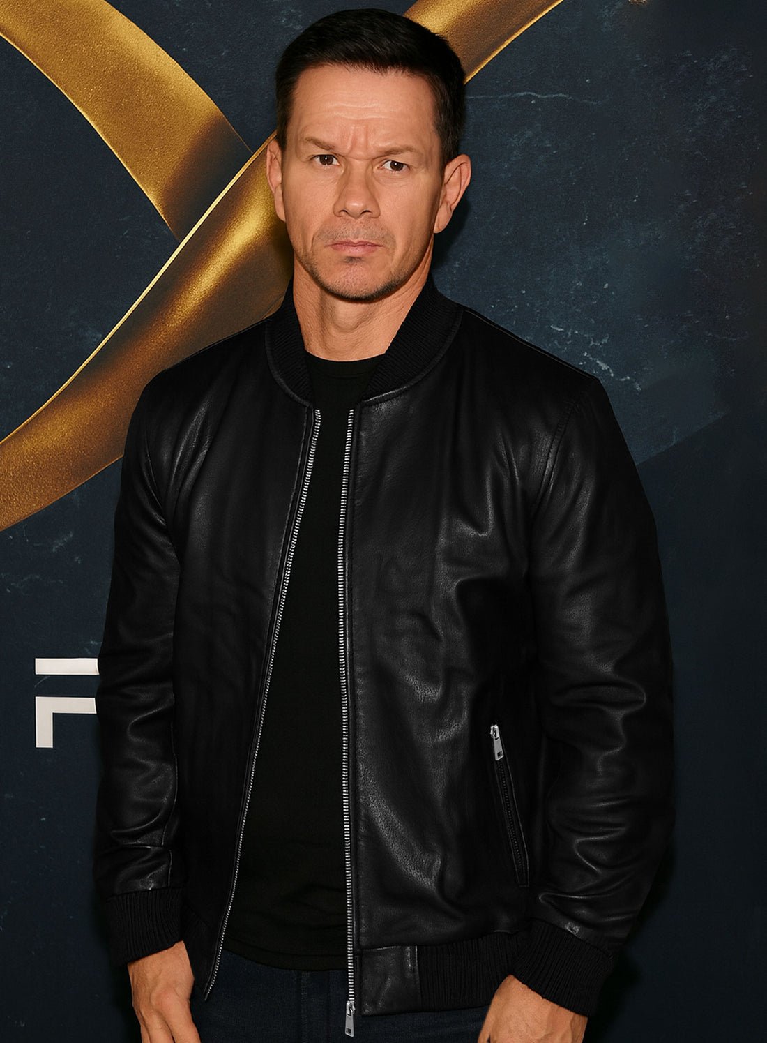Mark Wahlberg Infinite Leather Jacket Mark Wahlberg Infinite Leather Jacket