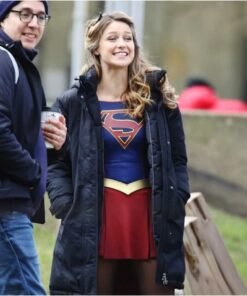 Supergirl Melissa Benoist Hood Jacket