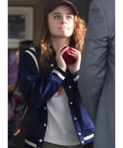 A Family Affair Joey King Varsity Bomber Jacket