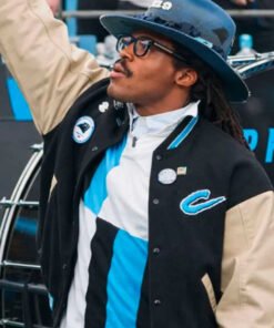 Carolina Panthers Cam Newton Varsity Jacket