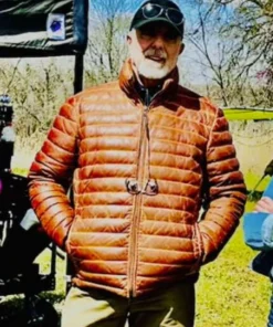 Jon Avnet The Last Rodeo Brown Leather Jacket