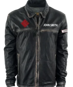 NLBRA Legends John Smith Black Leather Jacket