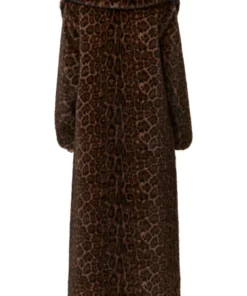 Leopard Faux Fur Coat