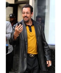 Adam Sandler outfits Leather Jacket