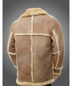 Mens Sheepskin Leather Fur Coat