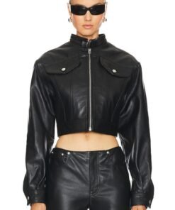 M Jeans Leather Jacket