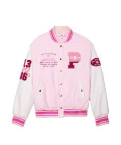 Victoria's Secret PINK Love Shack Fancy Varsity Jacket Limited Edition