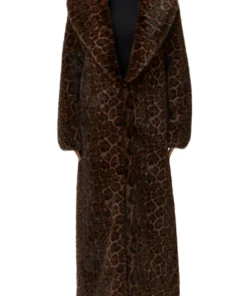 Leopard Faux Fur Coat