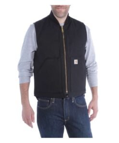 Carhartt Workwear V01 Duck Leisure Quilted Mens Zip Arctic Vest Jacket