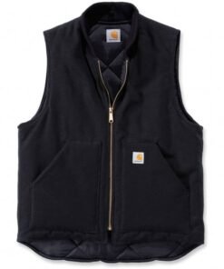Carhartt Workwear V01 Duck Leisure Quilted Mens Zip Arctic Vest Jacket