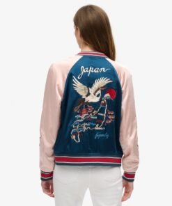 Suikajan Embroidered Bomber Jacket