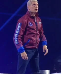 Cody Rhodes Red Windbreaker Jacket