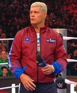 Cody Rhodes Red Windbreaker Jacket