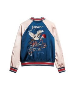 Suikajan Embroidered Bomber Jacket
