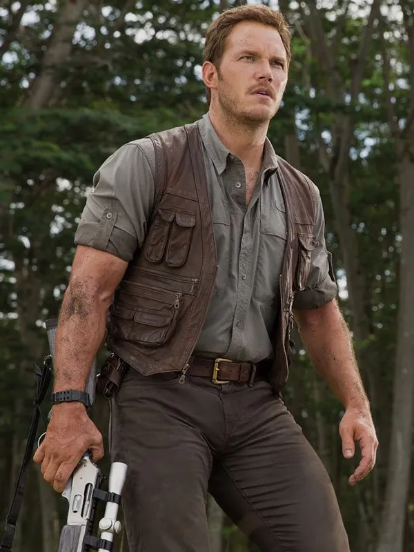 Chris Pratt Jurassic World Leather Vest Chris Pratt Jurassic World Leather Vest