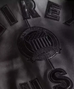 Men's Black Avirex Real Leather Bomber Jacket American Flight Leather Jacket