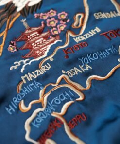 Suikajan Embroidered Bomber Jacket