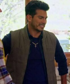 Finding Mr. Christmas Angel Garet Green Vest