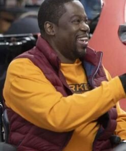Daryl Mitchell Shifting Gears S01 Maroon Vest