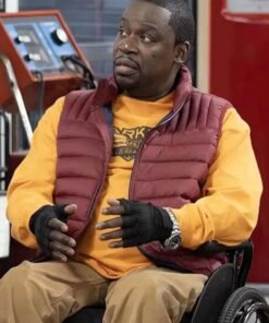 Daryl Mitchell Shifting Gears S01 Maroon Vest