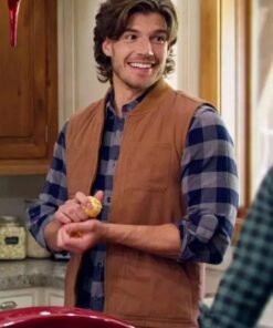 Finding Mr. Christmas Drake Kuyper Brown Vest