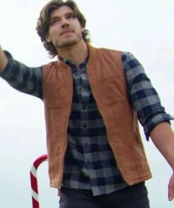 Finding Mr. Christmas Drake Kuyper Brown Vest