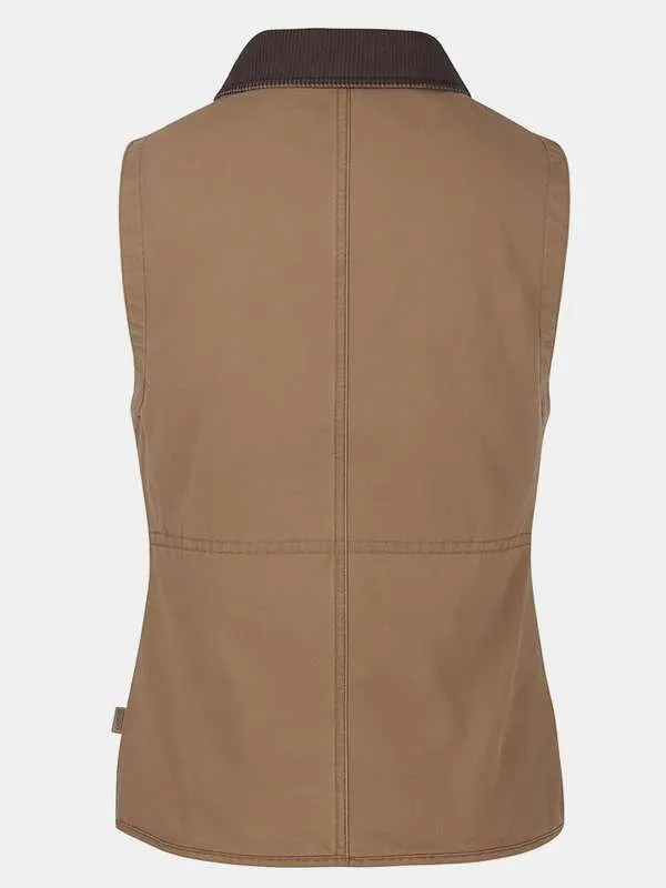 Heartland S19 Amber Marshall Brown Cotton Vest Heartland S19 Amber Marshall Brown Cotton Vest