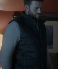 Scott Eastwood Alarum 2025 Black Vest