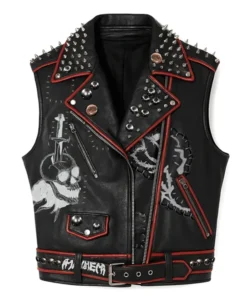 Lady Gaga The Mayhem Ball Studded Vest