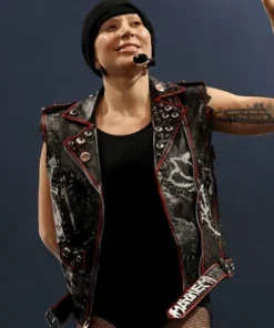 Lady Gaga The Mayhem Ball Studded Vest