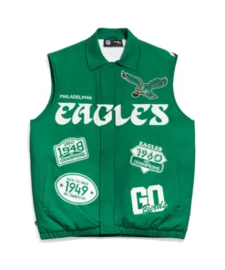 NFL Philadelphia Eagles Green Vest