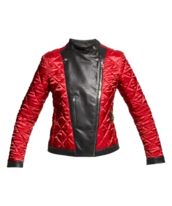 Sports Quilted Satin Jacket
