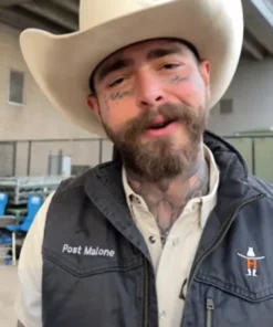 Rodeo Houston 2025 Post Malone Black Annual Vest