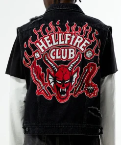 Stranger Things Dungeon Master Denim Vest