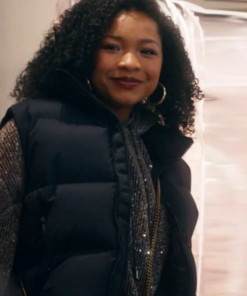 Delilah The Equalizer S05 Black Puffer Vest