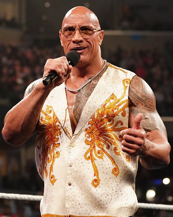 The Rock WWE Smackdown Live Concert Vest The Rock WWE Smackdown Live Concert Vest