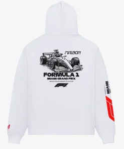 Malbon x Formula 1 Miami GP Fesque Pit Sketch Hoodie