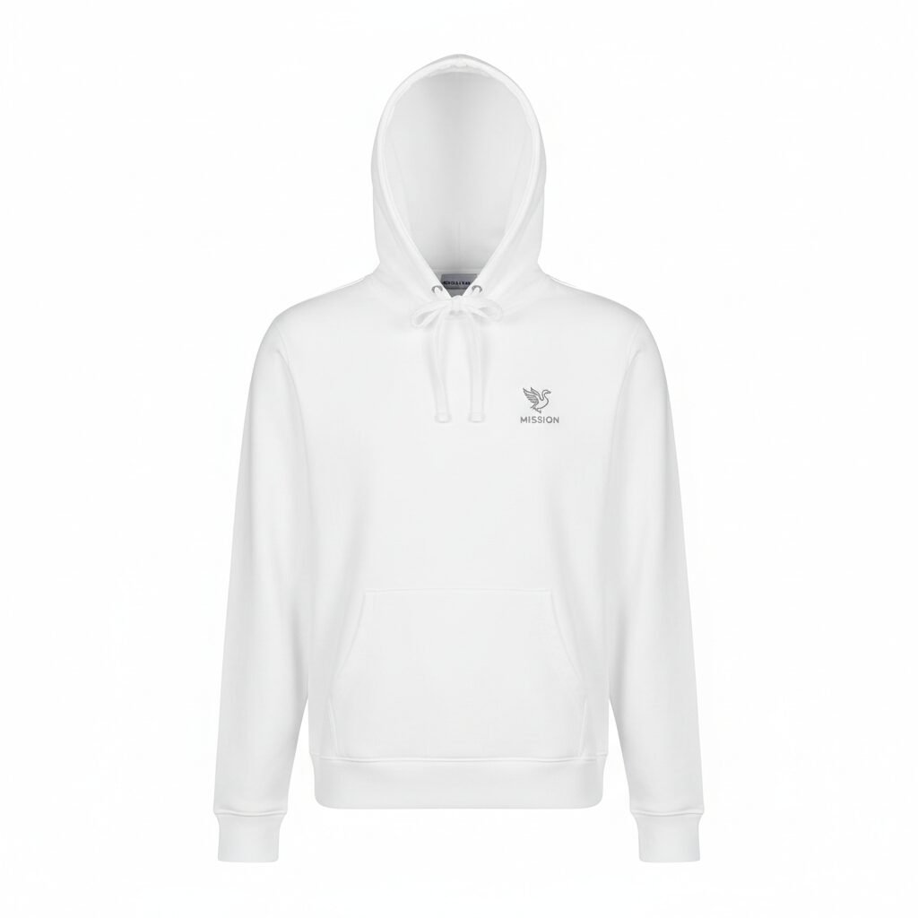 Gosling White Mission Hoodie Gosling White Mission Hoodie